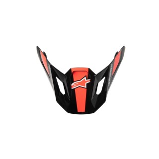 VISOR SM7 RISE BLK/RD/SILV