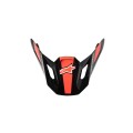 VISOR SM7 RISE BLK/RD/SILV