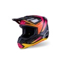 HELMET SM7 RISE BLK/YL/PINK XS