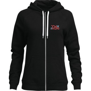 ZIP UP WMN VANTAGE BLACK MD