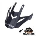 MX437 EVO PEAK MATT BLACK