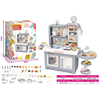 MEGA Gray Kitchen + Accessories
