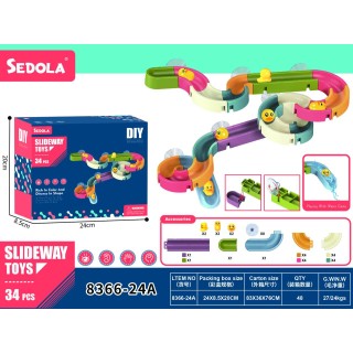 Ball Track Attached to Bath 34 pcs.