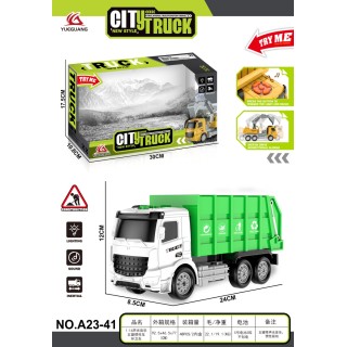 Garbage Truck with Lights and Sounds