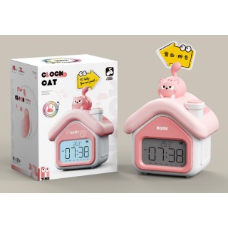 Alarm Clock Cat Watch