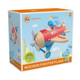 Wooden Plane Blue