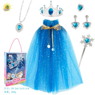 Little Princess Set + Blue Dress
