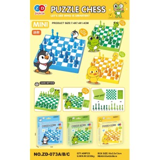 Frog Chess Board Game
