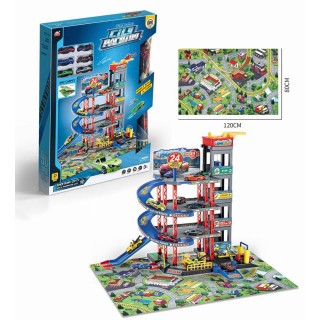 MEGA Multi-storey Car Park with Mat + Accessories