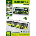 Bus with Light and Sound Function Green
