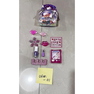 Set for a Little Stylist + Cosmetic Bag Backpack