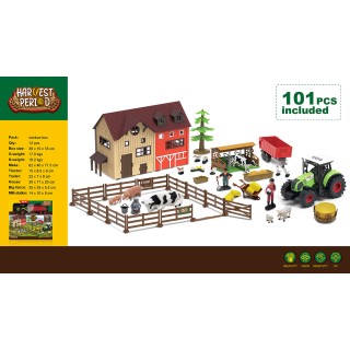 MEGA Farmer Set with Tractor + Accessories