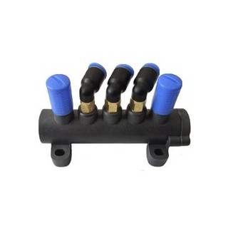 Ratų montavimo staklių complete 5-way valve [l-union]. Atsarginė dalis