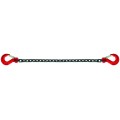 Tempimo grandinė su karabinais 6.25t 3.5m x10mm