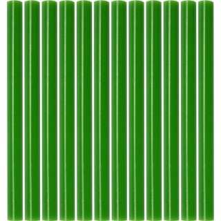 Karštų klijų lazdelių rinkinys (žalios) (12vnt) 7.2x100mm