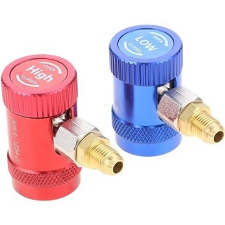 Oro kondicionierių R1234yf jungtys 1/4" su coliniu išoriniu sriegiu 2vnt.