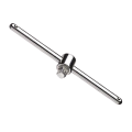 Rankena su slankiojančiu 1/4' kvadratu 100mm
