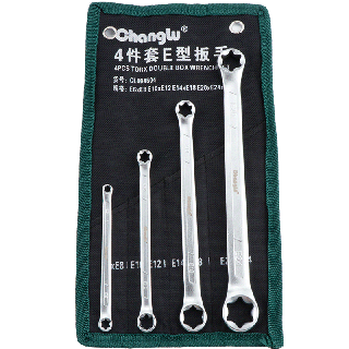 Veržliarakčių rinkinys E-torx 4vnt.