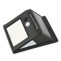 Sieninis šviestuvas su saulės baterija ir judesio jutikliu 6W 5500K LED
