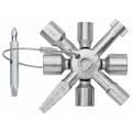 Universalus raktas elektros spintoms KNIPEX TwinKey