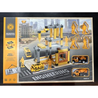Garage Construction Site Set + Accessories and Figures