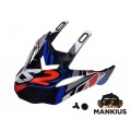 PEAK MX437 STRONG BLUE RED