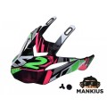 PEAK MX437 STRONG GREEN PINK