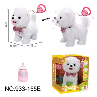 Interactive White Dog