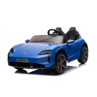 Porsche Taycan Turbo S Blue Vehicle