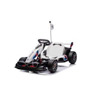BMW Gokart Vehicle with Drift Function White
