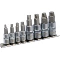 Užlūžusių varžtų išsukėjų rinkinys 8vnt. (stambus sriegis) 1/4", 3/8" HEX