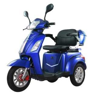 Elektrinis triratis motoroleris / skuteris MS03, 1kW 20AH Ličio jonų EEC eMOTO
