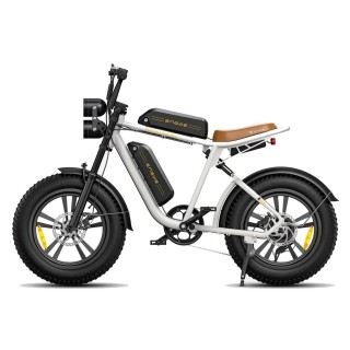Dviratis 20" elektrinis Engwe M20 dviguba baterija baltas