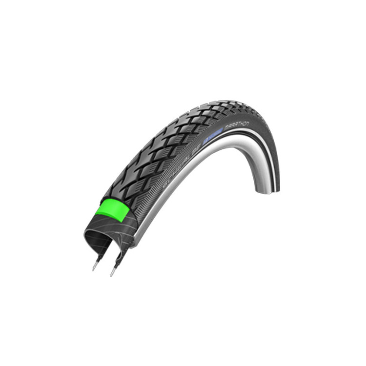 Padanga 28" Schwalbe Marathon HS 420, Perf Wired 40-622 Black-Reflex