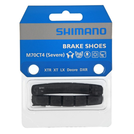 Stabdžių kaladėlių įdėklai Shimano M70CT4