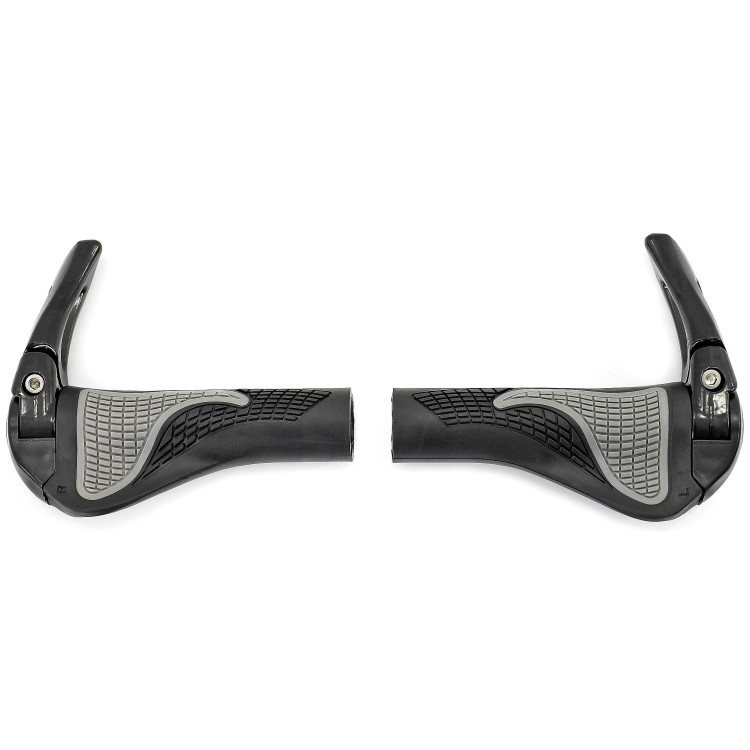 Vairo rankenėlės Azimut Ergo + Bar-Ends adjustable Alu 140mm