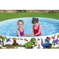 Dinosaurs Expansion Pool for Children 3+ BESTWAY 244x46cm Vinyl + PVC