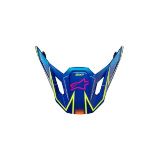 VISOR SM7 CAST BLU/YL/PINK