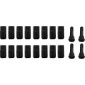 LUG NUT 12X1.50 BLK 16PK