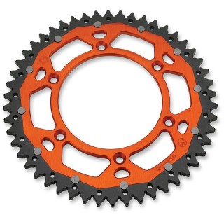 SPROCKET DUAL MSE KTM 50T ORNG