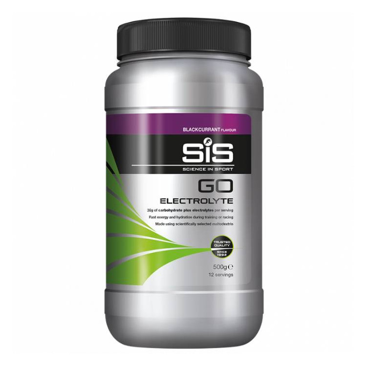 Elektrolitų gėrimas milteliais SiS Go Electrolyte Blackcurrant 500g