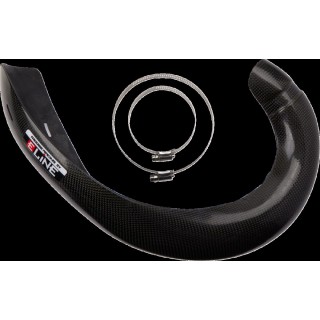 PIPE GUARD CARBON FIBER HUSQ