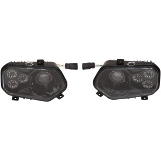 LED HEADLIGHT RZR800/9 BK