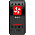 SWITCH FAN POWER RED