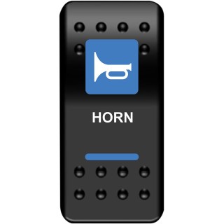 SWITCH ROCKER HORN-BLU