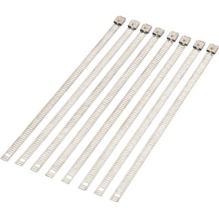 CABLE TIE SILVER 8 8PK