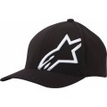 HAT CORP SHFT 2 BK/WT LXL