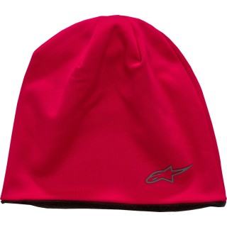 BEANIE TECH RED/BLK O/S
