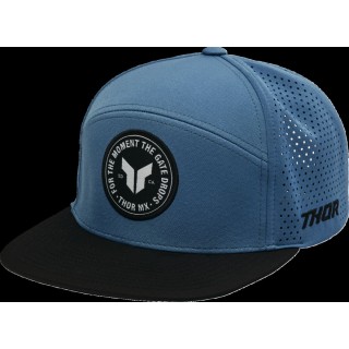 HAT BADGE SLATE BLUE