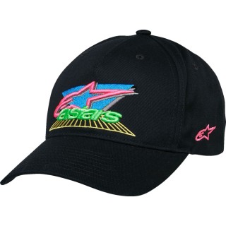 HAT CRV BILL SNP - VIVID BLK O